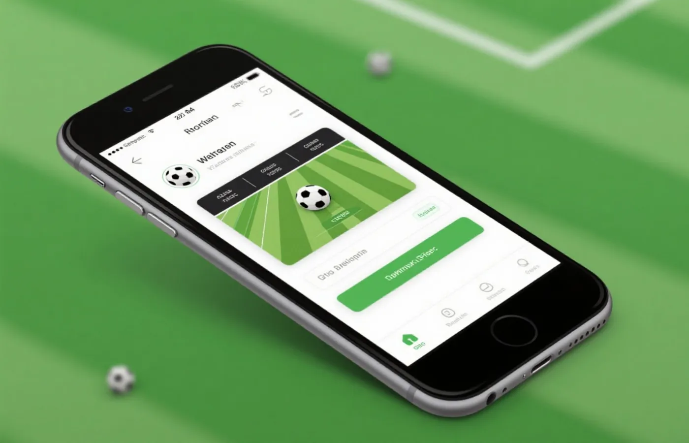 体育资讯APP界面示意